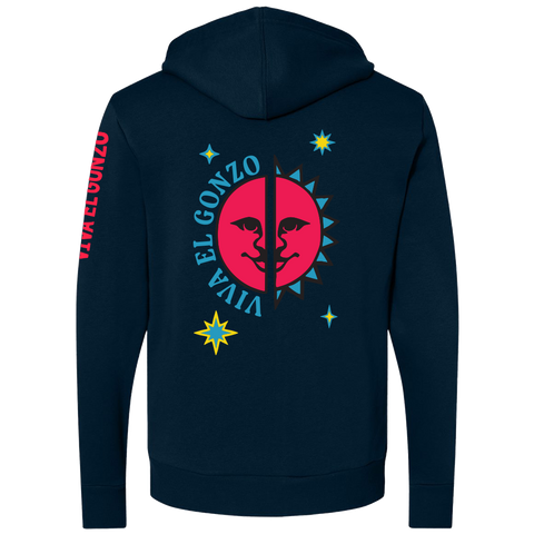Sol y Luna Zip-Up Hoodie
